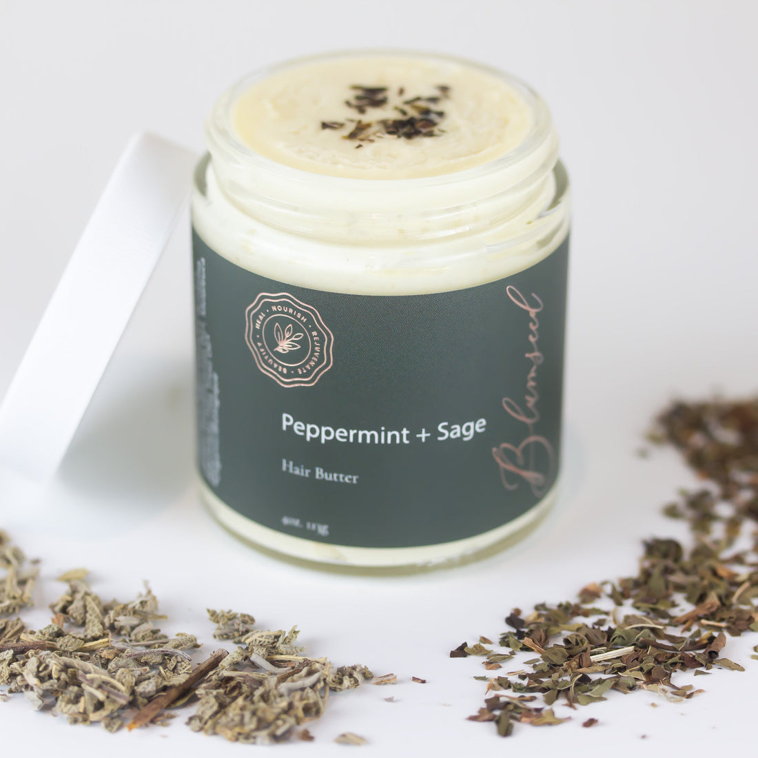 Hair Butter (Peppermint + Sage) - Blumseed